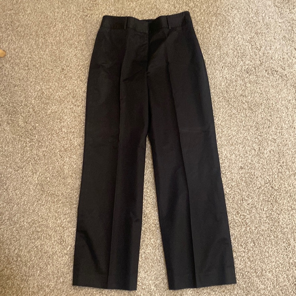 Anne Taylor Petite straight leg classy black pants